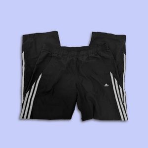 Adidas black track pants